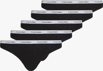Calvin Klein Womens Calvin Klein BIKINI 5 Pack Womens Multicoloured - Size: MEDIUM