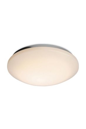 Netlighting Siena LED Round Flush Bathroom Ceiling Light White Polycarbonate Diffuser IP44