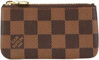 Louis Vuitton Pre-owned Bags, female, Brown, Size: ONE SIZE Pre-owned Pochette Cl&eacute; Damier Coin Case