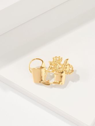 Talbots Garden Set Brooch - Gold - 001 Talbots