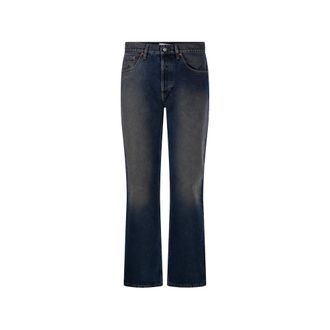 Golden Goose Faded Straight-leg Jeans