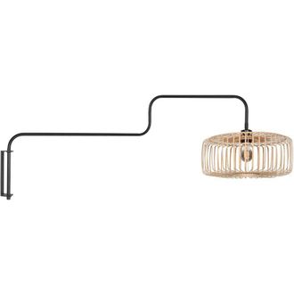 Steinhauer Lampada da parete - Bloeba - naturale nero - metallo - Steinhauer