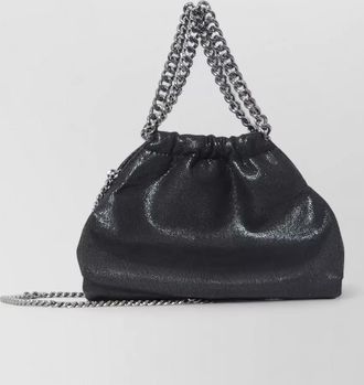 Stella McCartney falabella mini shoulder bag drawstring detail
