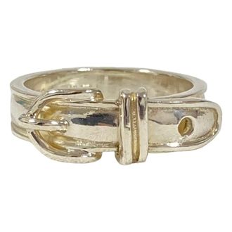 Herm&egrave;s Silver Silver 925 Band Ring (Pre-Owned)