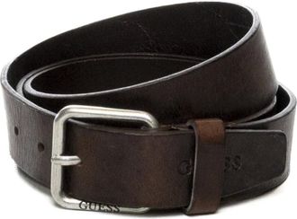Guess Accessoires, Heren, Bruin, XL, Leer, H35 Riem