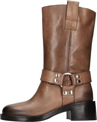 Strategia Laarzen Bruin - Dames - Laarzen met Hak - Bruin - 37 EU - Schoenen