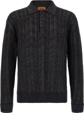 Missoni Heren, Truien, Veelkleurig, Maat: 2XL Wol