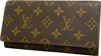 Louis Vuitton Brown Long Bill Wallet (Bi-Fold) (Pre-Owned)