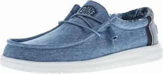Hey Dude Mens Wally H2O Loafers In Blue Overcast