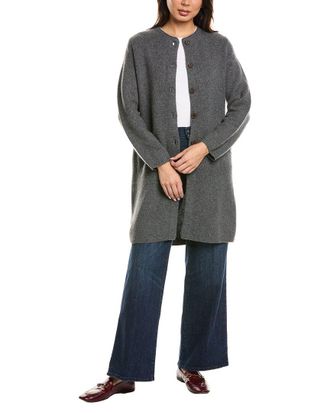 Vince Easy Wool-Blend Car Coat