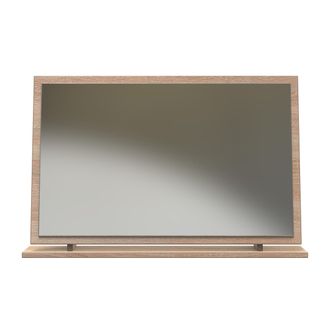 Welcome Furniture Calgary Ready Assembled Large Mirror in Bardolino Oak - Welcome Furniture | TJ Hughes