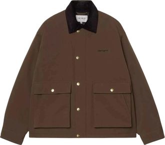 Carhartt Work in Progress Uomo, Giacche, Marrone, XL, new