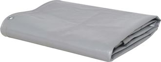 vidaXL Lona 650 G/m&sup2; 3,5x5 M Gris Vidaxl