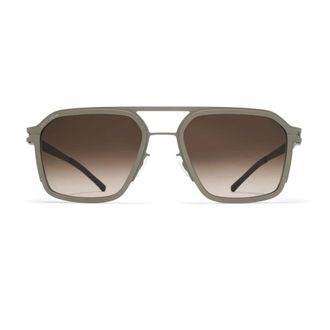 Mykita Accessoires, unisex, Groen, ONE Size, Mr 003 AL5 Navigator Zonnebril