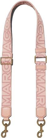 Marc Jacobs The Thin Strap logo-motif strap - women - Nylon/Polyester - One Size - Pink