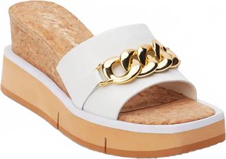 Matisse Footwear Womens Nolan Wedge Sandal In White
