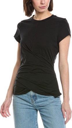 3.1 Phillip Lim Draped Short Sleeve T-Shirt
