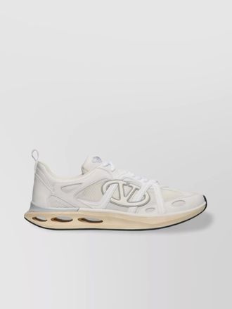 Valentino Garavani low top sneakers mesh paneling