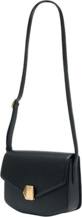 Officine G&eacute;n&eacute;rale Womens Le Junebag Crossbody Bag Black Cowhide