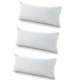 Muemue Almohadas pack 3 fibra tacto pluma 90cm