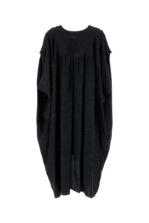 Maison Margiela Womens Dress Black Acetato Viscose