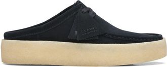 Clarks Mens Wallabee Cup Suede Boat Shoes in Black - Size UK 8