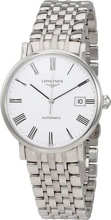 Longines Elegant Automatic White Dial Mens Watch L4.810.4.11.6
