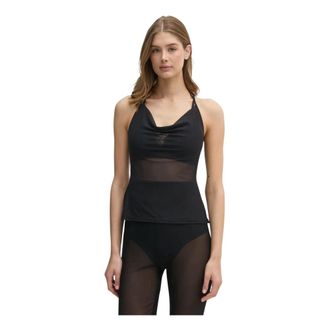Bond-Eye Strandtop - Dames - Tops - Zwart - Maat: Xs/S Polyamide