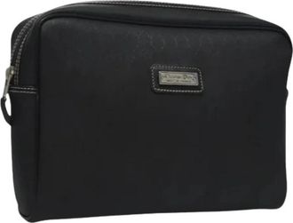 Dior Pre-owned Clutch Tas - Dames - Vintage Clutch - Zwart - ONE Size - Leer - Vintage