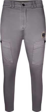 Siksilk Cargohose SIKSILK Siksilk Cargohose Smart Cargos, Herren, Gr. 30, N-Gr, grau, Obermaterial: 98% Baumwolle CO. 2% Elasthan EL., Hosen Cargohose