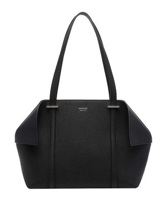 Ferragamo Black Medium Tote Bag