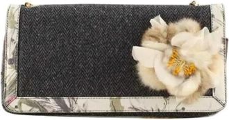 Dolce & Gabbana Pre-owned Fabric Shoulder Bag - Dames - Vintage Clutch - Zwart - ONE Size - Vintage