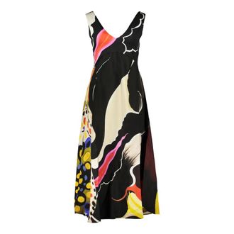 Desigual Maxi Dresses, female, Multicolor, Size: XS Japan Opart Lacroix Dress
