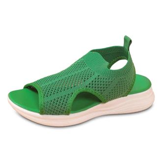 Generic Women Shoes Water Shoes Sliders S ALS Womens UK Open Toe Design, Knitted Mesh Fabric, Casual Comfortable Suitable for Commuting Going Out in The Workp