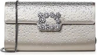 Roger Vivier Clutches - Dames - Clutches - Grijs - ONE Size - Tassen