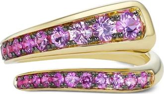 Emily P. Wheeler Anello in oro giallo 18 carati con zaffiri