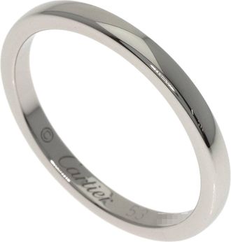 Cartier Platinum 950 Band Ring (Pre-Owned)