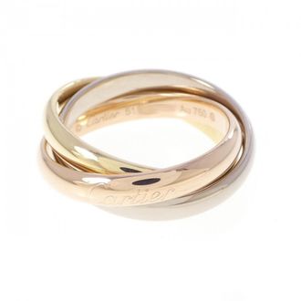 Cartier Trinity Yellow Gold (18K) Pink Gold (18K) White Gold (18K) Band Ring (Pre-Owned)