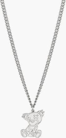 Yoj Teddy Silver Necklace at Nordstrom