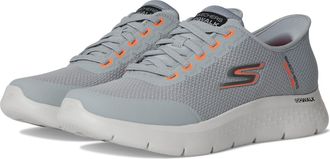 Skechers Mens Go Walk Flex Netro Hands Free Slip-ins Sneaker, Grey, 9