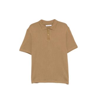 Sams&oslash;e & Sams&oslash;e Sajase Button Knitted Polo Shirt