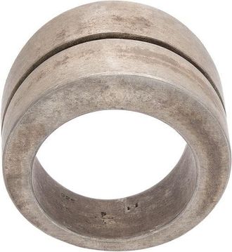 Parts Of Four Chasm ring - unisex - Silver - 12 - Metallic