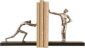 Global Views Set Of 2 Blockhead Bookends