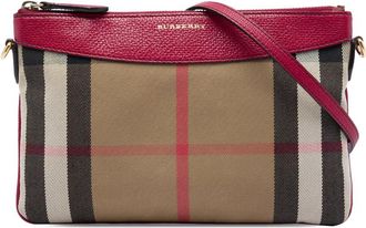 Burberry Pre-owned Burberry House Check Canvas Derby Peyton Crossbody Ladies ZLT5TNXBEG50RXC6