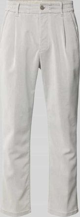 Drykorn Drykorn Regular Fit Hose mit Bundfalten Modell CHASY in Offwhite, Größe 30/32