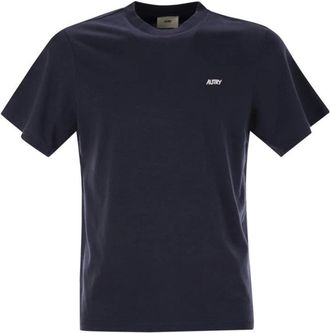 Autry Hombre, Camisetas, Azul, Talla: M