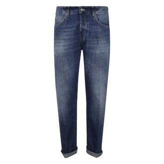 Dondup Heren, Jeans, Blauw, Maat: W36 Denim