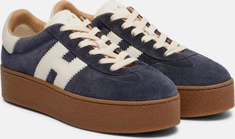 Hogan Sneakers Hogan Cool in suede con plateau