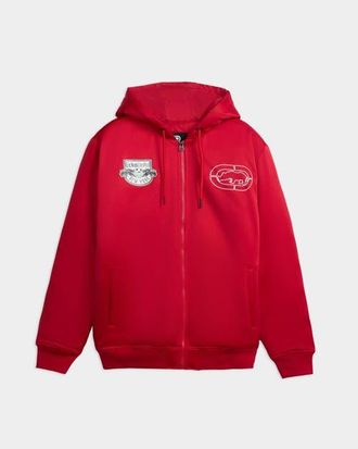 Ecko College Varsity Bomber in True Red at Nordstrom, Size Medium
