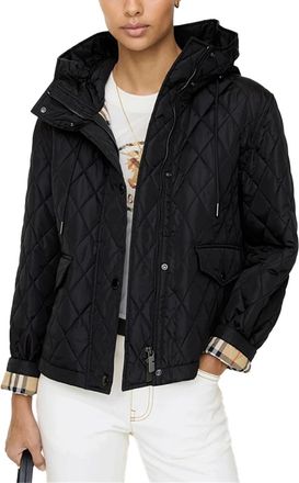Burberry Quilted Down Jacket - Black